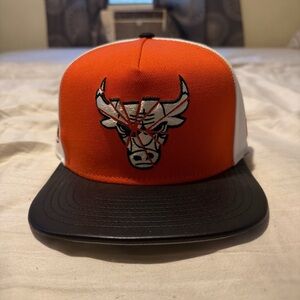 New Era Orange and Black Cap